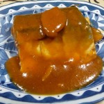 鯖の味噌煮　完成品